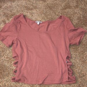 Pink crop top!
